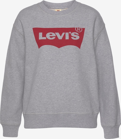 LEVI'S ® Sweatshirt in grau / rot, Produktansicht
