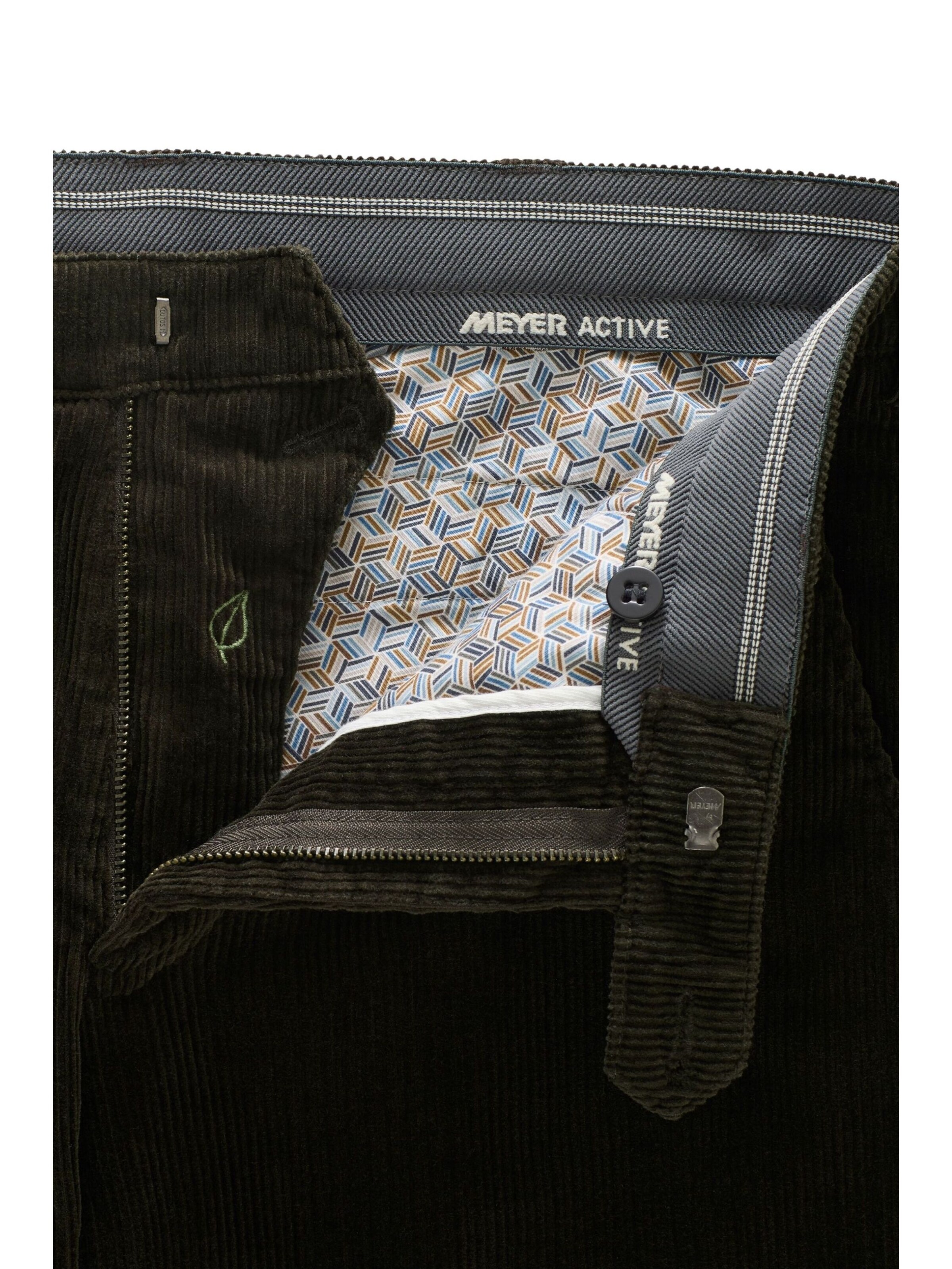 MEYER Regular Chino Pants in Brown