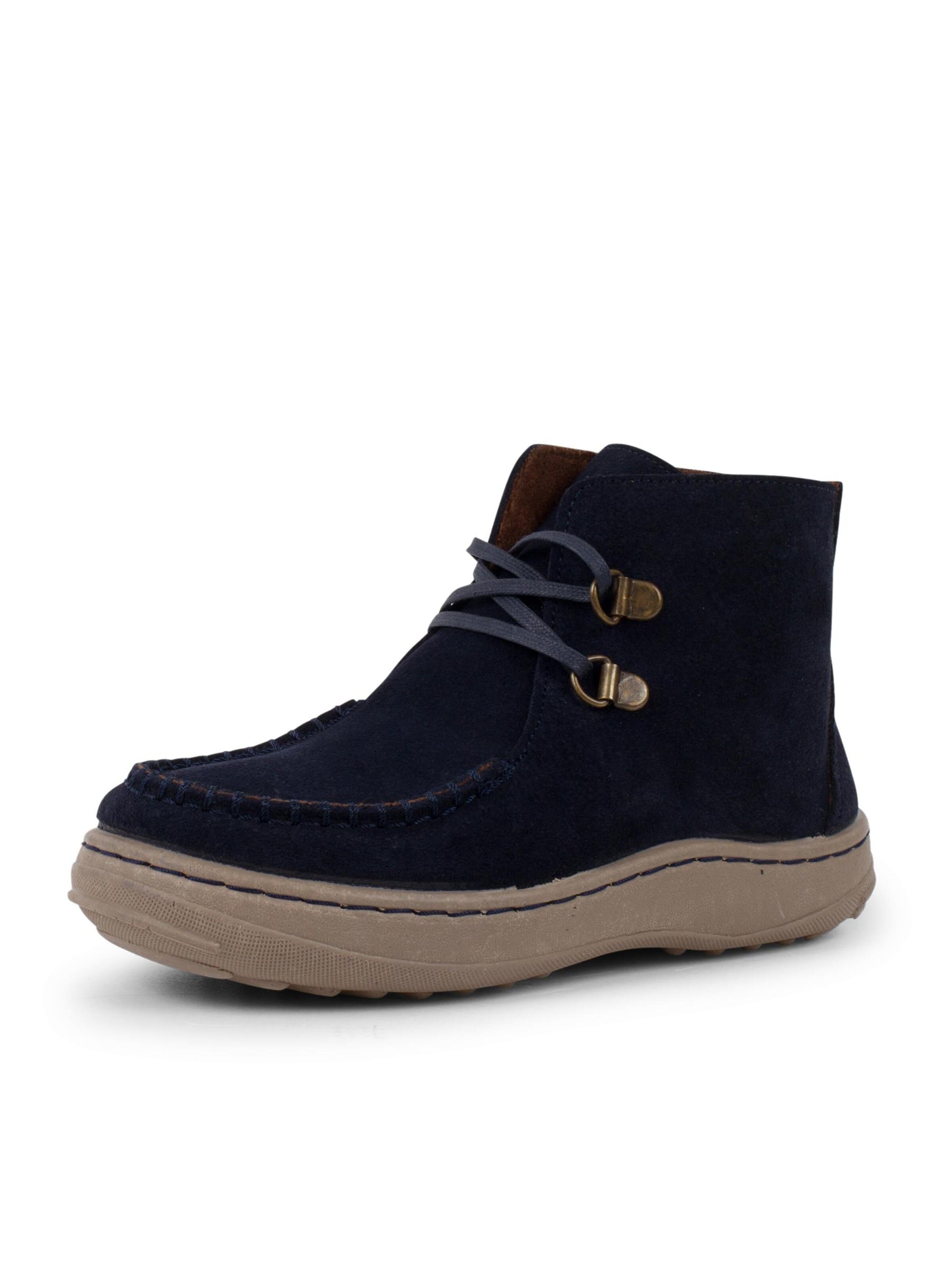 Pisamonas - Botas en azul: frente
