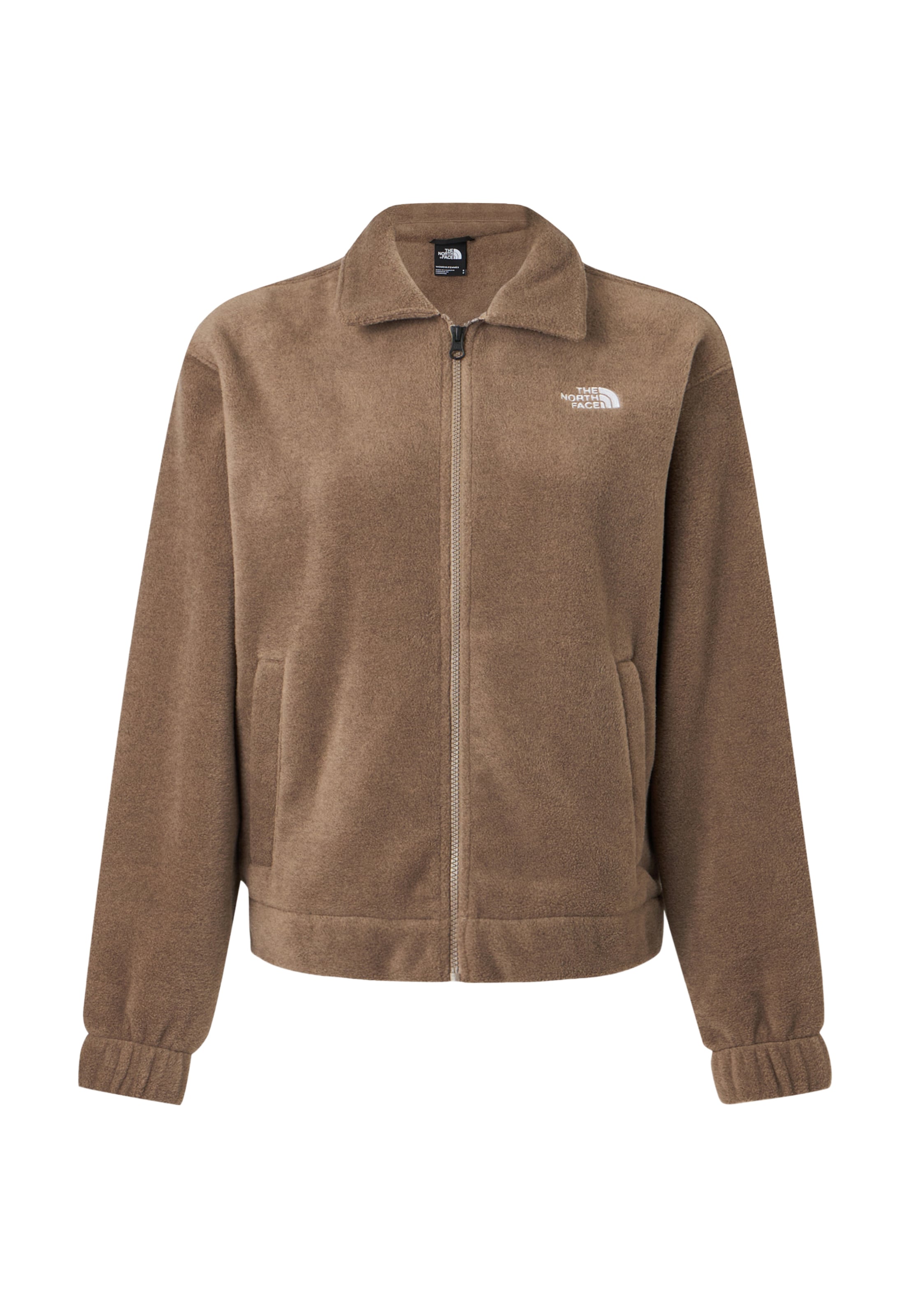 THE NORTH FACE - Chaqueta polar funcional en marrón: frente