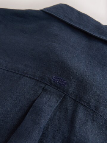 Superdry & Co Comfort Fit Hemd in Blau