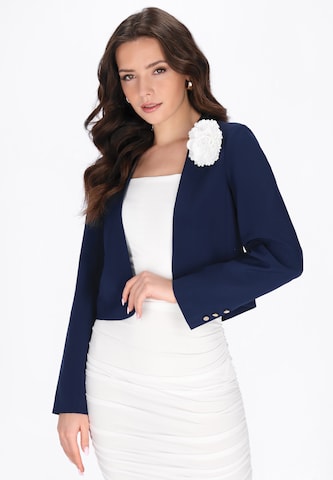 faina - Blazer en azul: frente
