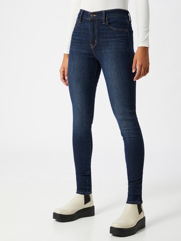 LEVI'S ® Skinny Jeans '720™ High Rise Super Skinny' i blå: forside