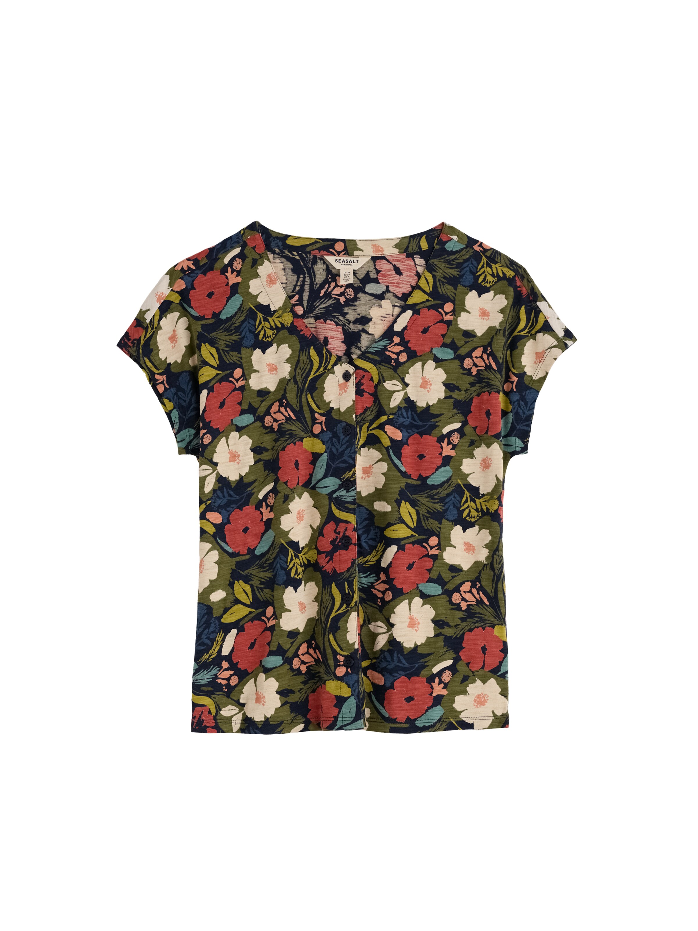 Seasalt Cornwall Blouse 'Studio Glass' in Gemengde kleuren: voorkant