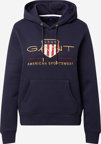 Sweat-shirt 'ARCHIVE' GANT en bleu : devant