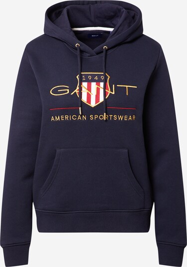 GANT Sweat-shirt 'ARCHIVE' en bleu foncé, Vue avec produit