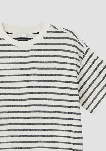 s.Oliver T-Shirt in Schwarz