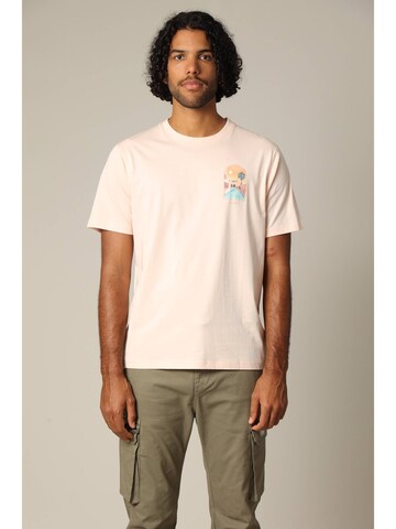 T-Shirt 'MARRAKECH' Deeluxe en rose : devant