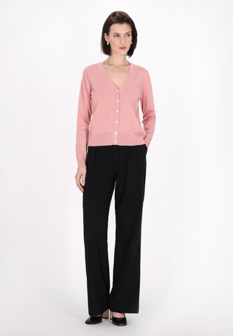 usha BLACK LABEL Вязаная кофта 'Classic Look' в Ярко-розовый