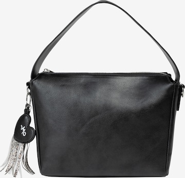 MYMO - Bolso de mano en negro: frente