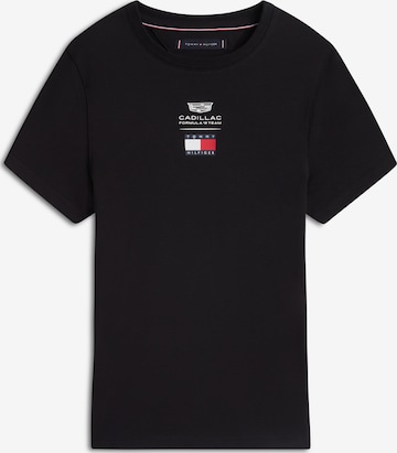 juoda TOMMY HILFIGER Marškinėliai 'TH x CF1': priekis