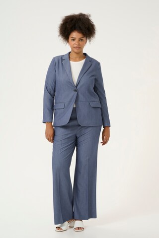 KAFFE CURVE Blazers 'Sakira' in Blauw