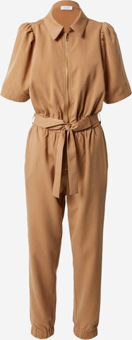 Love & Divine Jumpsuit in Brown: front