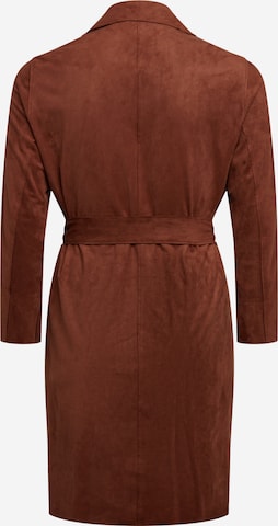 Esprit Curves Płaszcz przejściowy w kolorze brązowy