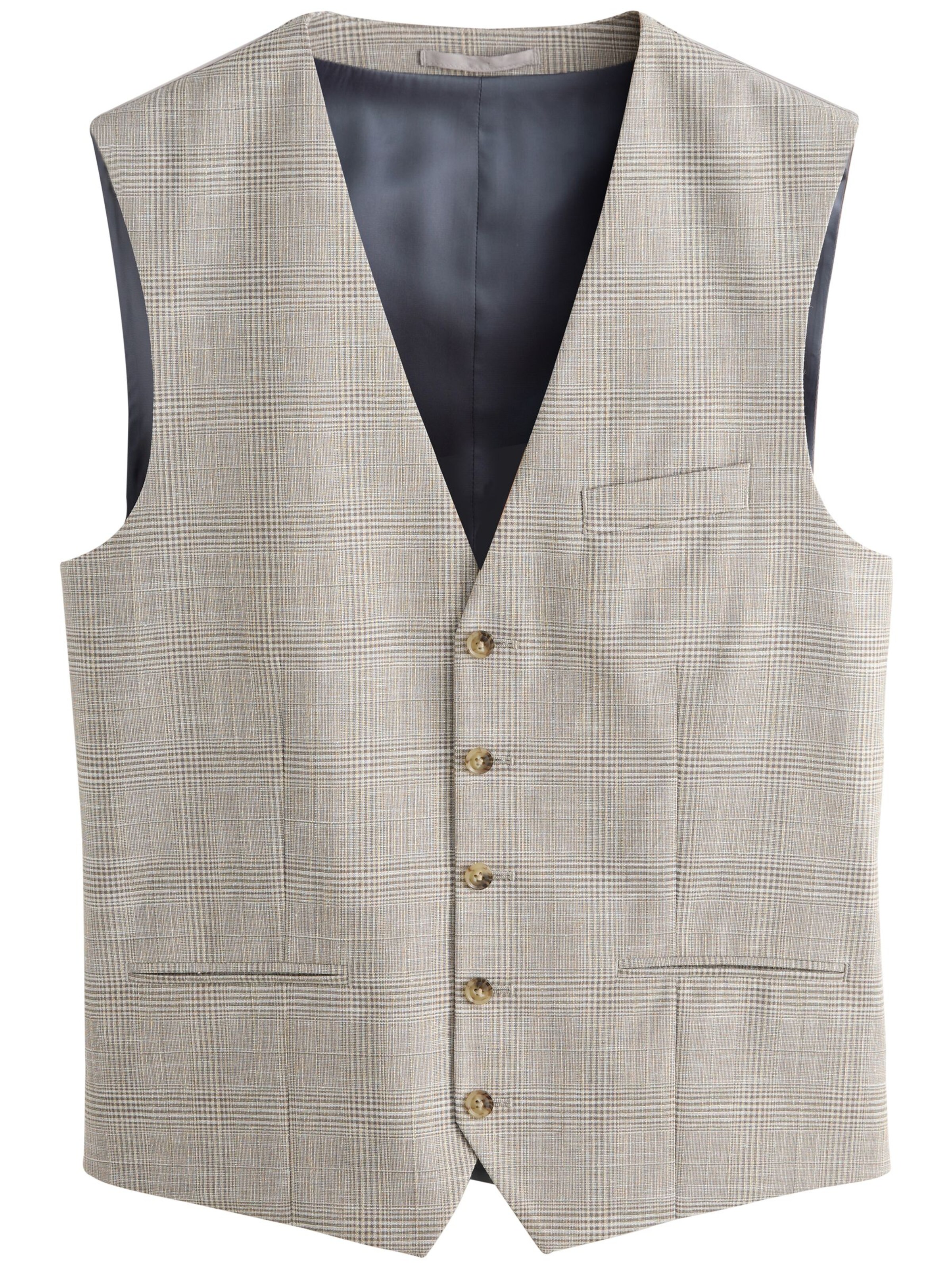 Next Suit vest 'Tollegno' in Beige: front