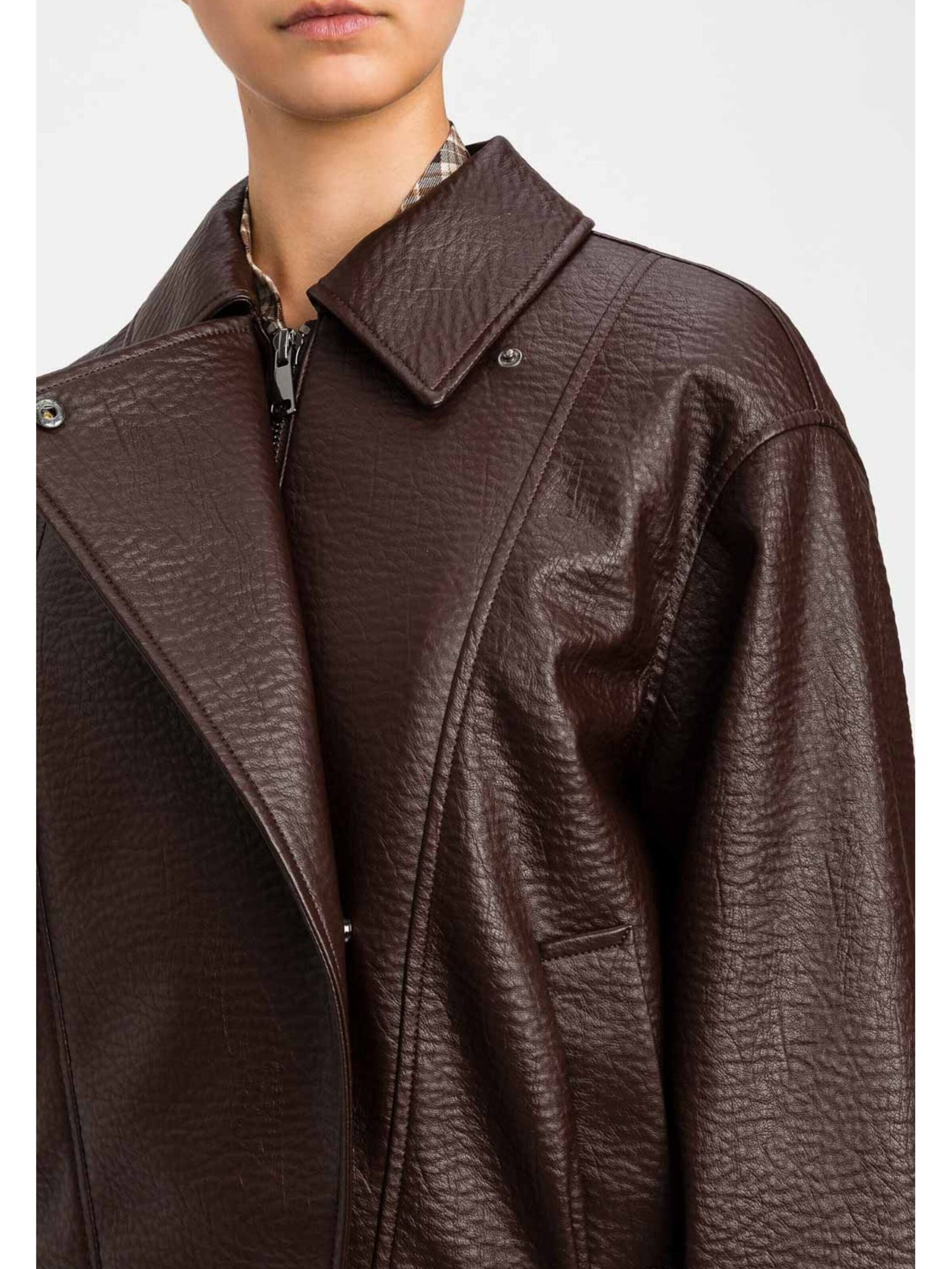 Twinset - Chaqueta de entretiempo 'ACTITUDE' en marrón