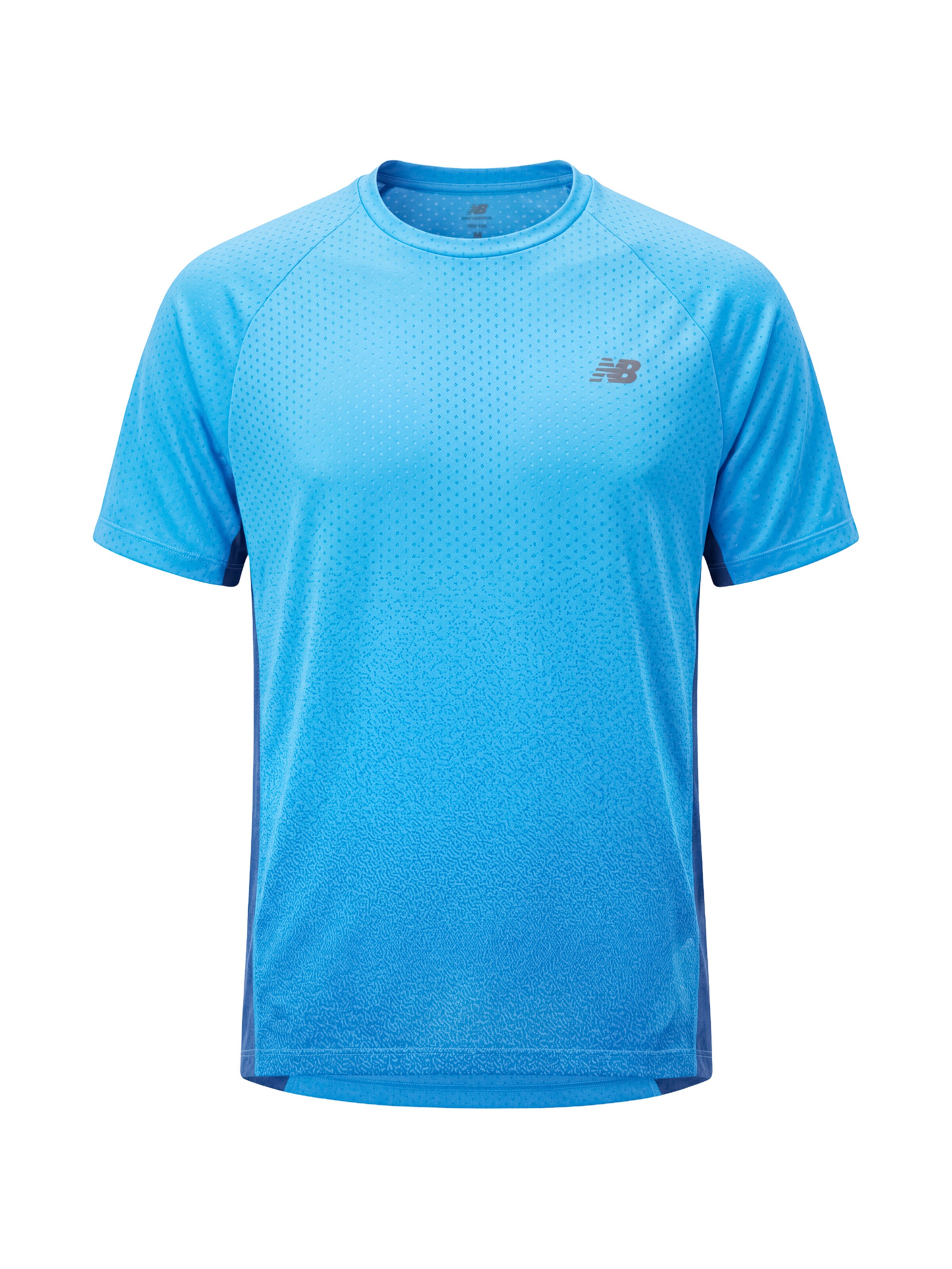 new balance Performance shirt in Blue: front