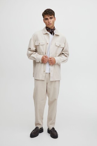 Casual Friday Loosefit Broek in Beige