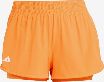 ADIDAS PERFORMANCE - regular Pantalón deportivo en naranja: frente