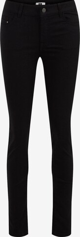 WE Fashion Skinny Jeans in Schwarz: predná strana