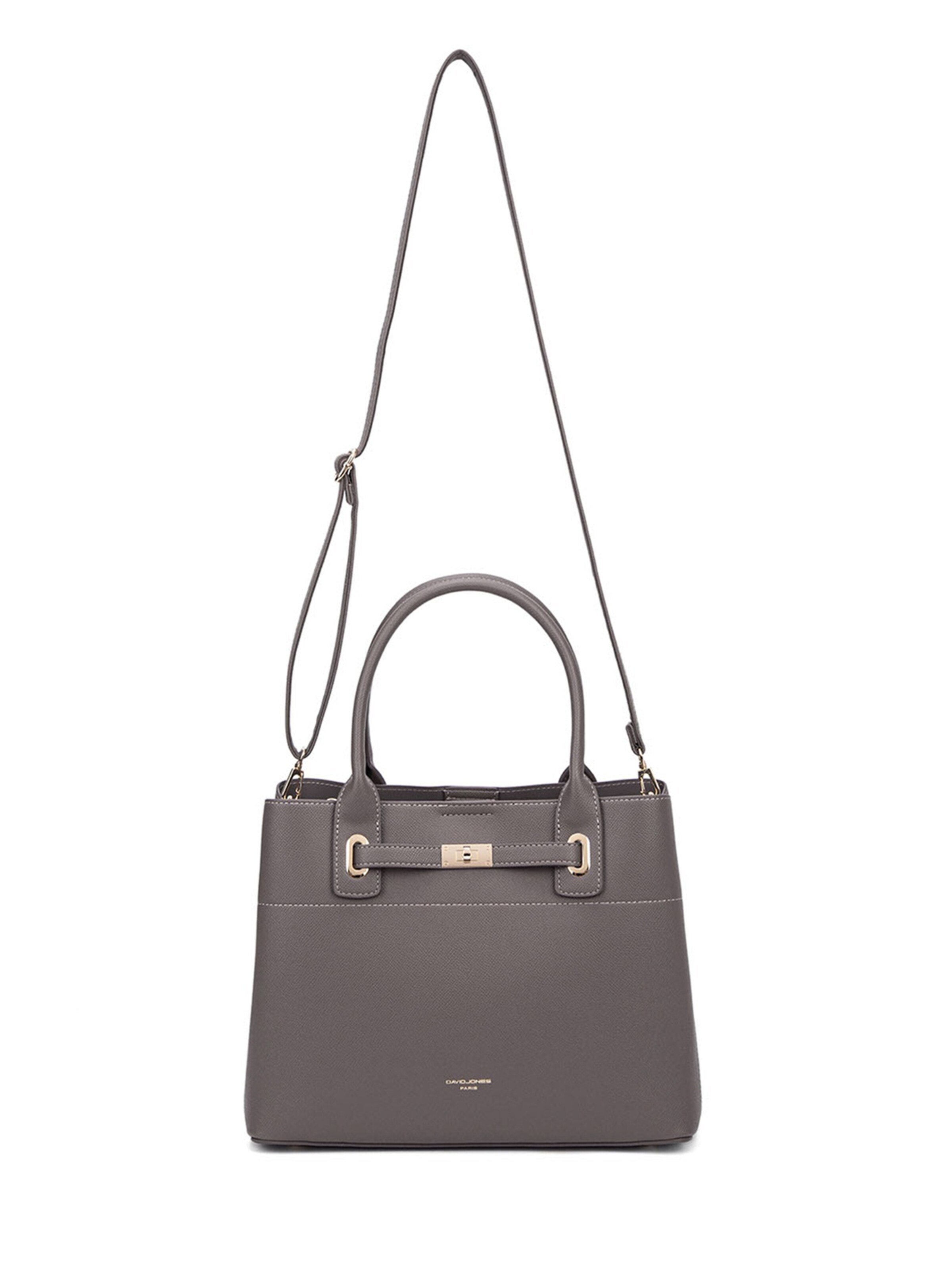 Borsa a mano di David Jones in grigio