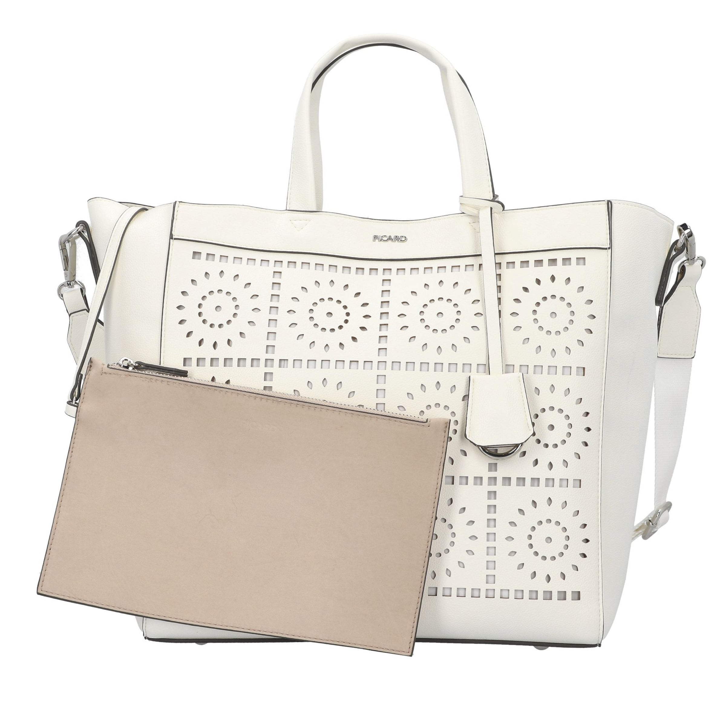Picard Shopper 'Madeira' in Wit: voorkant