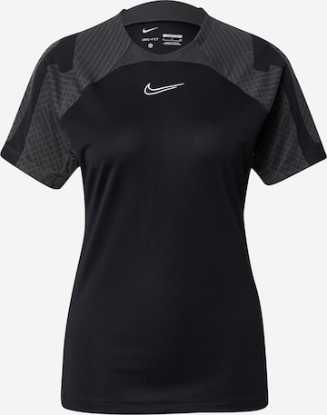 NIKE Functioneel shirt 'Strike' in Zwart: voorkant