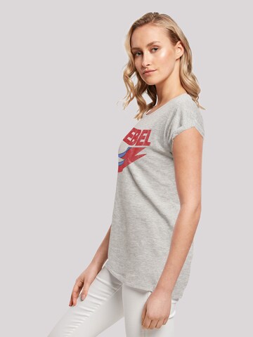 F4NT4STIC Shirt 'David Bowie' in Grau