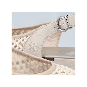 Rieker Slingpumps in Beige