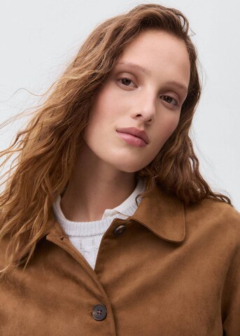 MANGO TEEN Between-Season Jacket in Brown