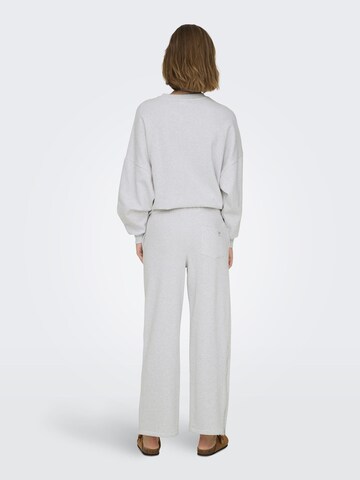Regular Pantalon ONLY en gris