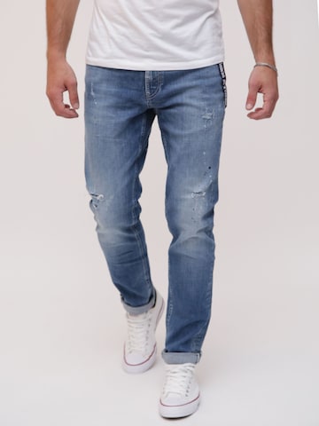 Miracle of Denim Slimfit Jeans in Blauw