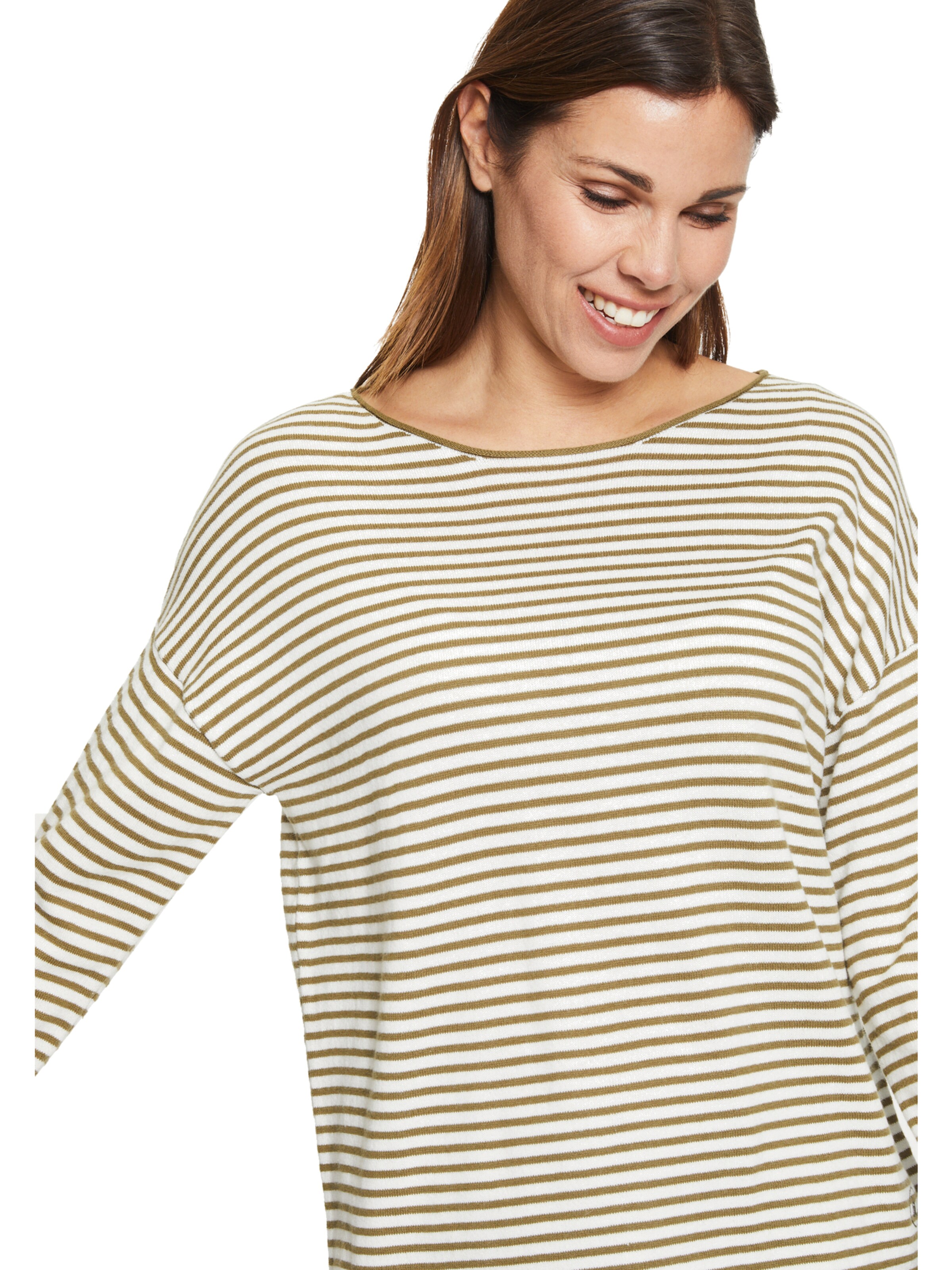 Frauen Pullover & Strick Betty & Co Strickpullover mit U-Boot-Ausschnitt in Weiß - GN58575 Frauen Pullover & Strick Betty & Co Strickpullover mit U-Boot-Ausschnitt in Weiß - GN58575