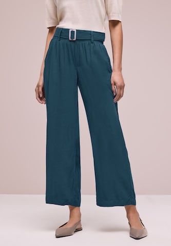 STREET ONE Wide leg Pants in Blue