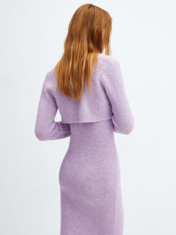 Cardigan 'Vals' MANGO en violet