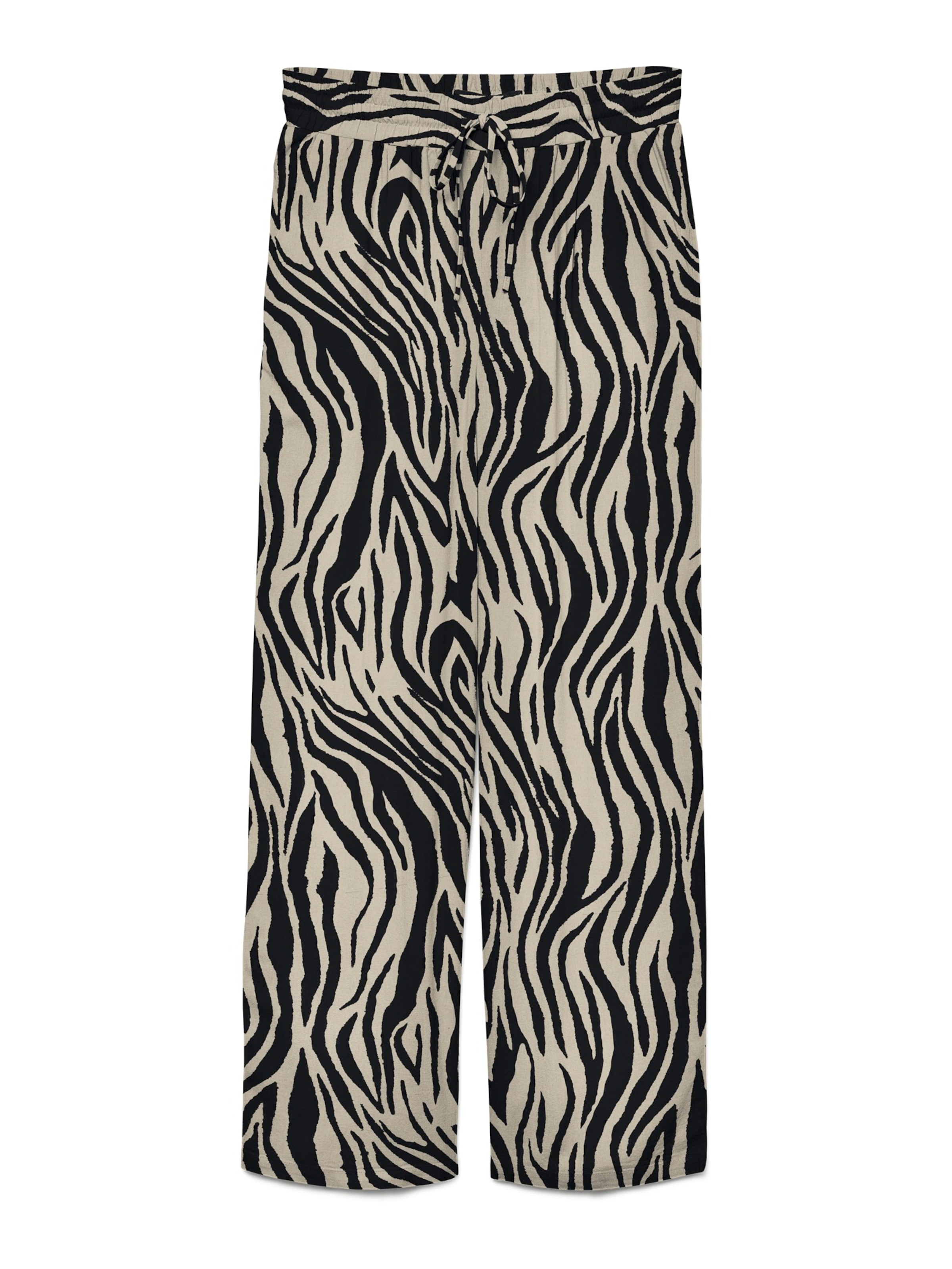 VERO MODA Trousers 'VMJESMILO' in Greige / Black, Item view