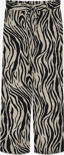 VERO MODA Housut 'VMJESMILO' värissä beigenharmaa / musta, Tuotenäkymä