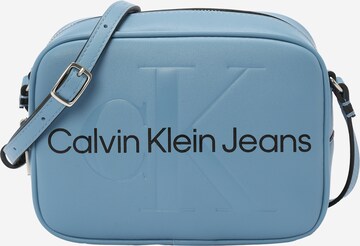 Calvin Klein Jeans Taška cez rameno - Modrá: predná strana