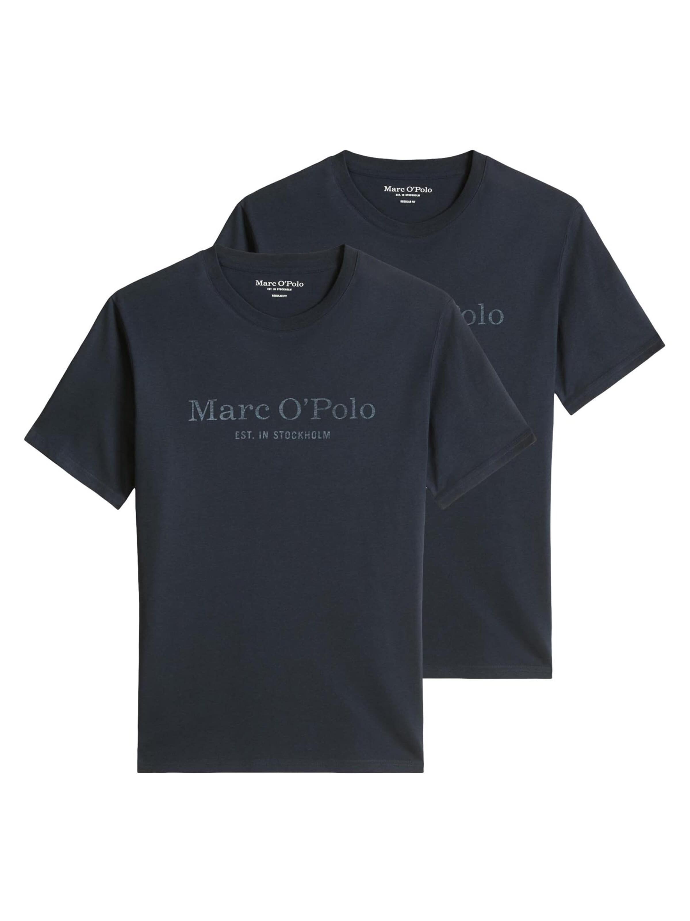 Marc O'Polo Shirt 'Kjer' in Blue: front