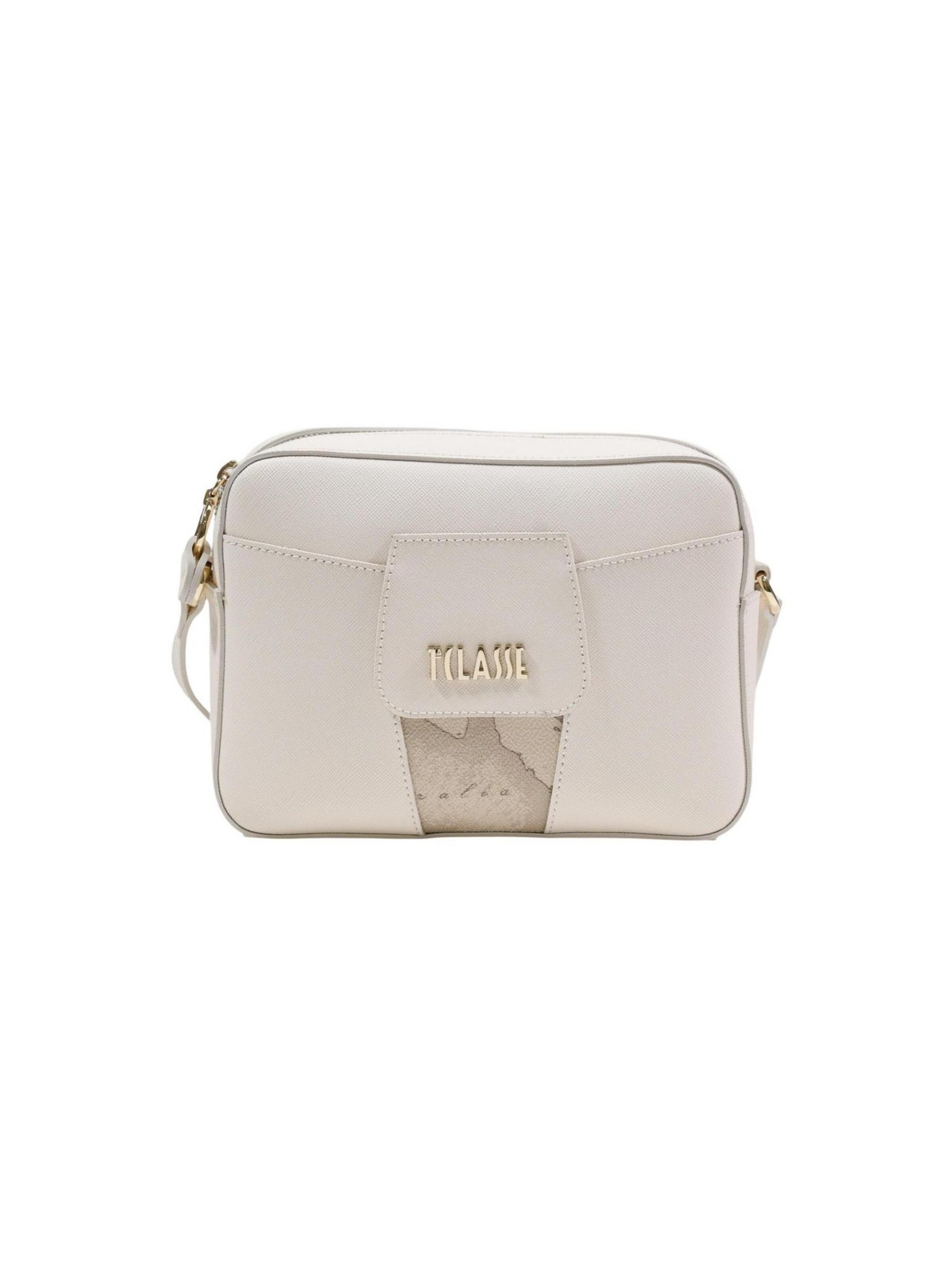Alviero Martini 1a clase Schoudertas 'Reporter Bag LD32 S407' in Beige: voorkant