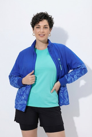 Ulla Popken Funktionsjacke in Blau