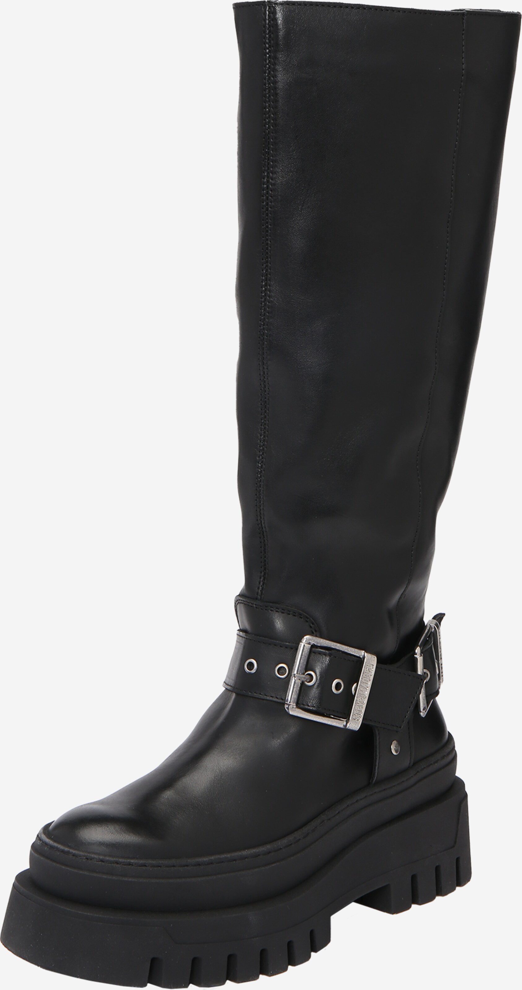 Bottes Gladiateur Steve Madden 'Kristana' - Taille 7, Noir, Occasion Très Peu Portées