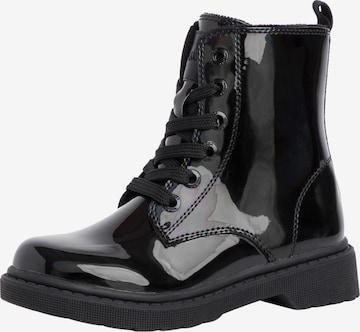 s.Oliver حذاء برقبة عالية بلون أسود: الأمام