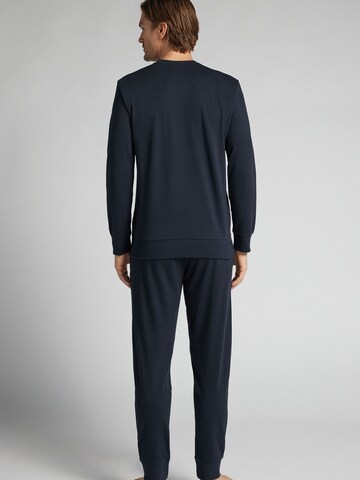 IUMAN Intimissimi Uomo Pyjama in Blau