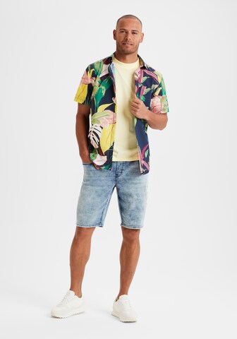 BUFFALO Regular Shorts in Blau