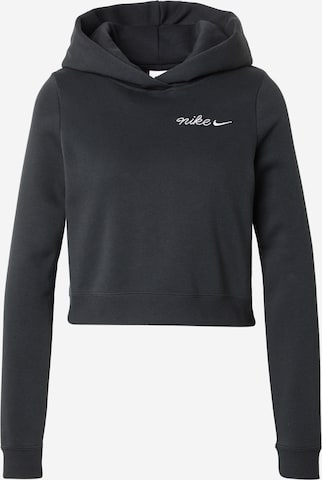 Nike Sportswear Collegepaita 'Phoenix Fleece' värissä musta: etupuoli