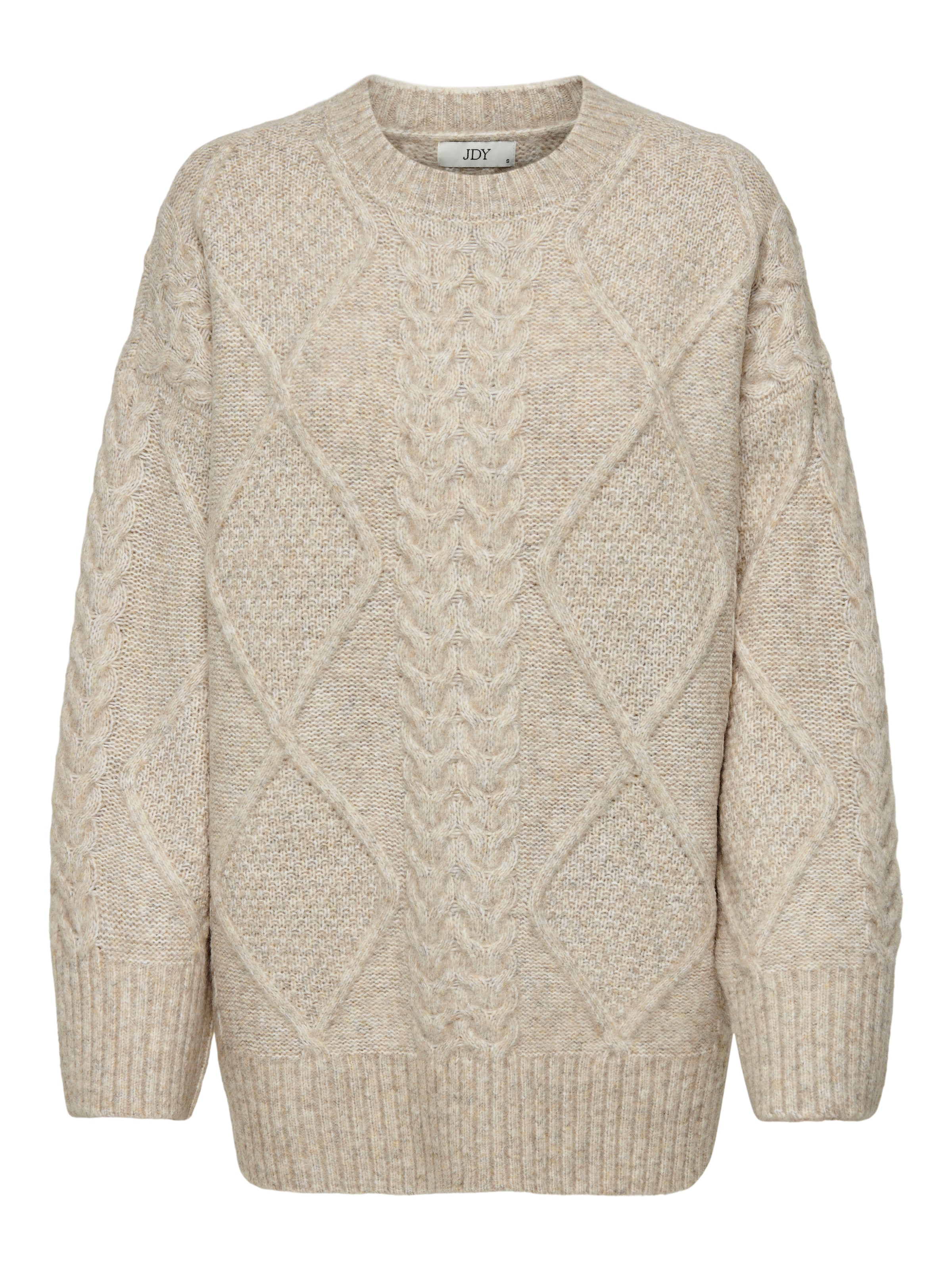 Pull-over 'JDYSilja' JDY en beige : devant