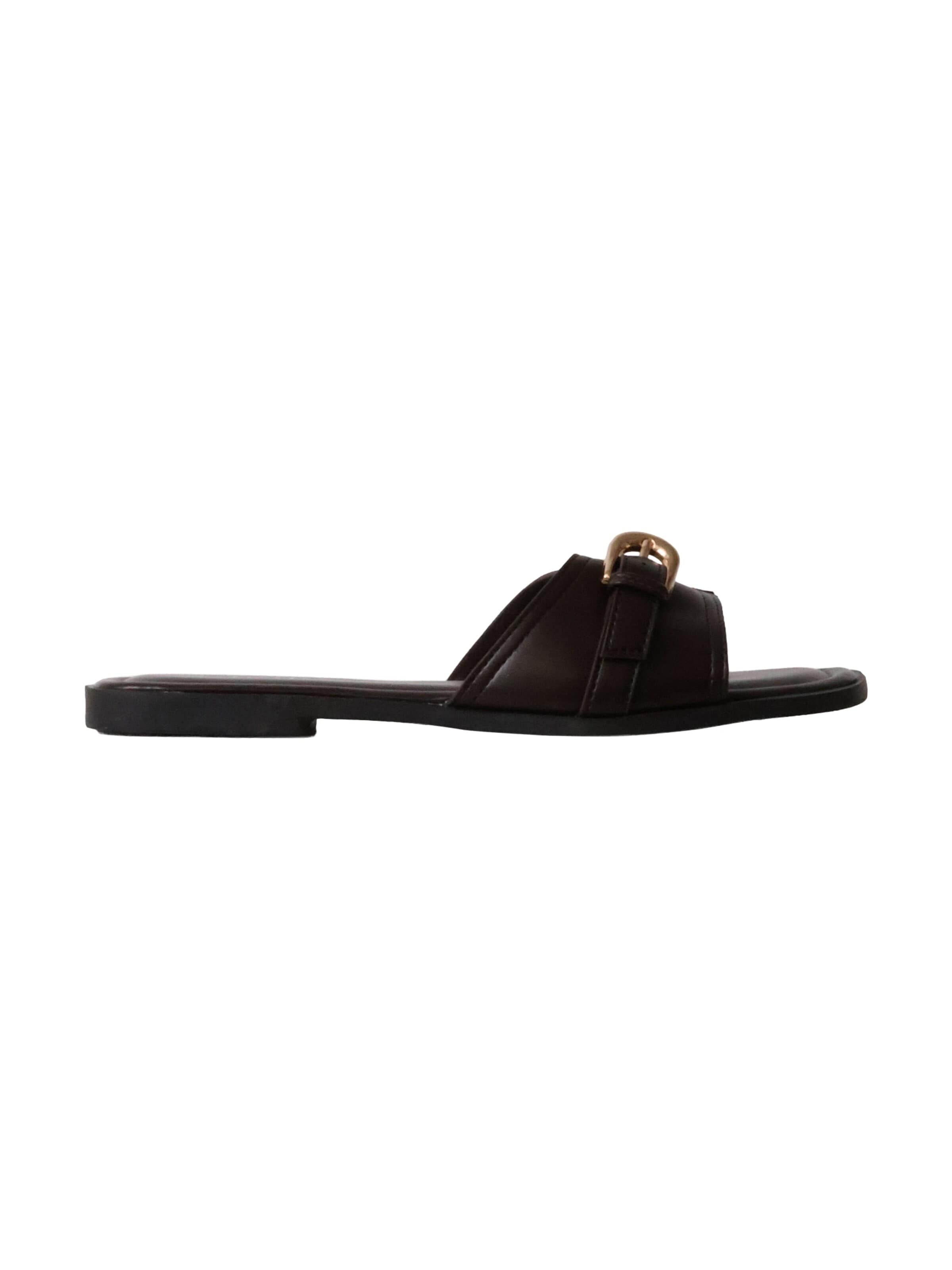 Joia - Zapatos abiertos 'Pantoletten zum Hineinschlüpfen' en marrón