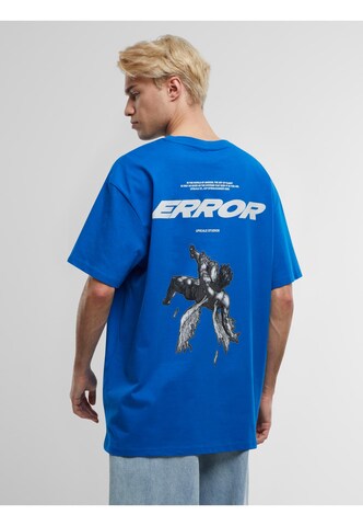 MT Upscale Shirt 'Error' in Blauw: voorkant