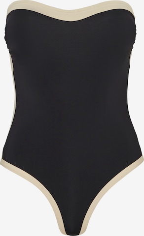 VERO MODA Balconette Swimsuit in Black: front